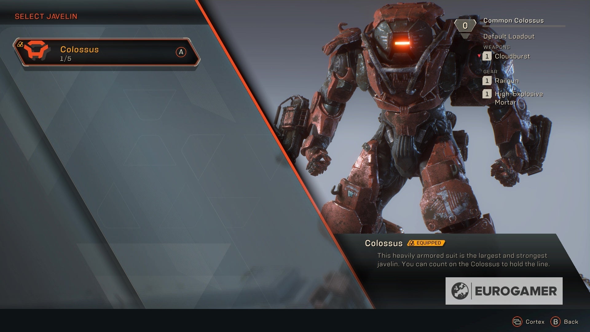 Anthem Javelin classes explained - best loadouts, how to unlock new ...